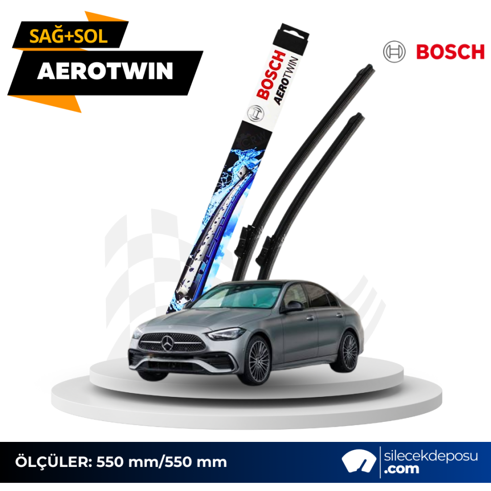 Mercedes C W206 Ön Silecek 2021-2026 Bosch Aerotwin A893S