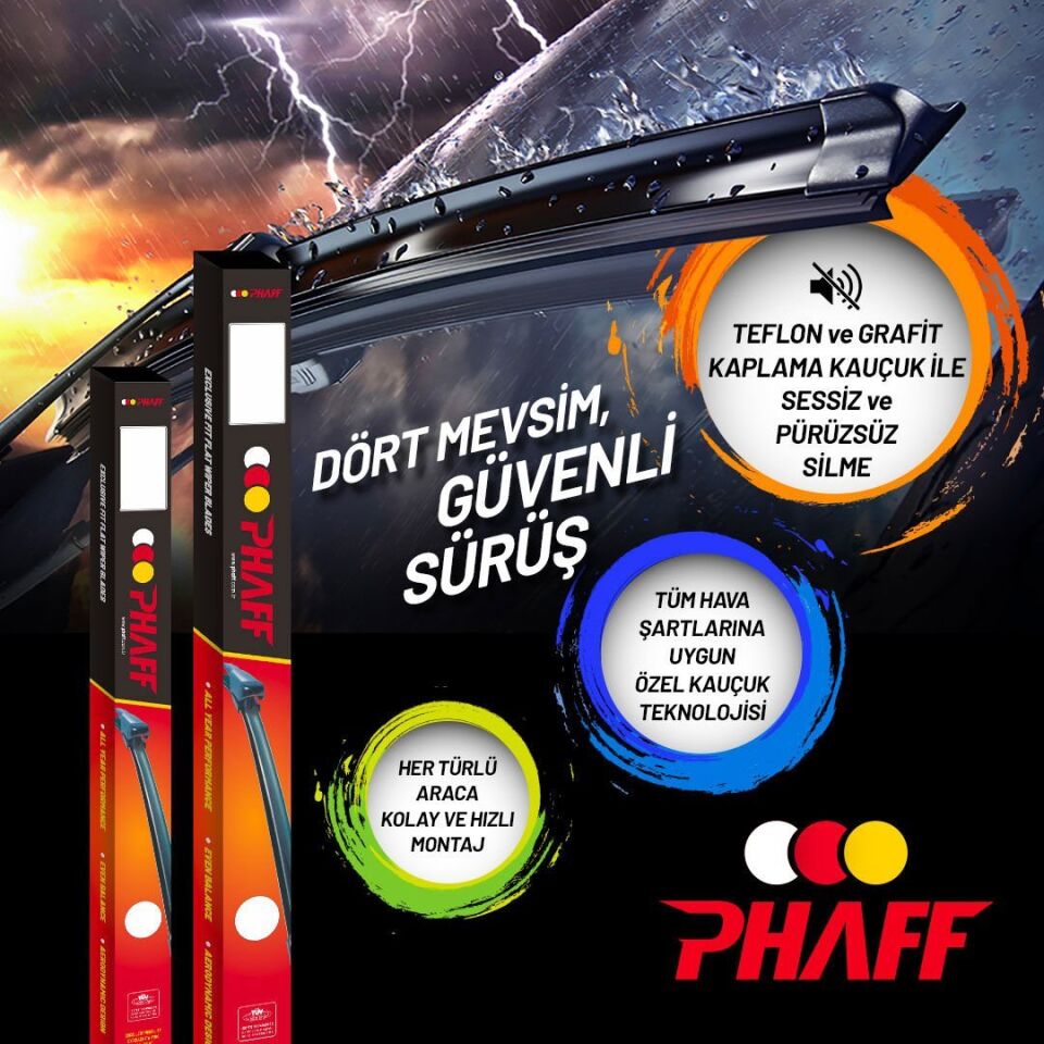 Fiat Grande Punto Arka Silecek 2005-2014 Phaff