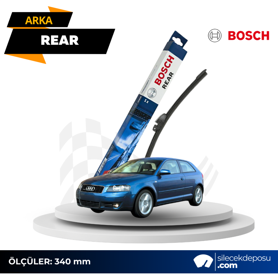 Audi A3 Arka Silecek 2003-2004