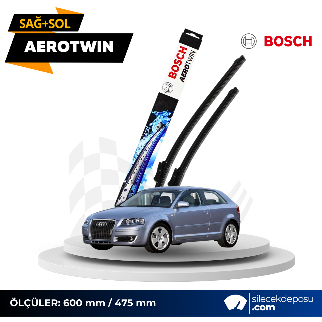 Audi A3 Ön Silecek 2005-2012 Bosch Aerotwin