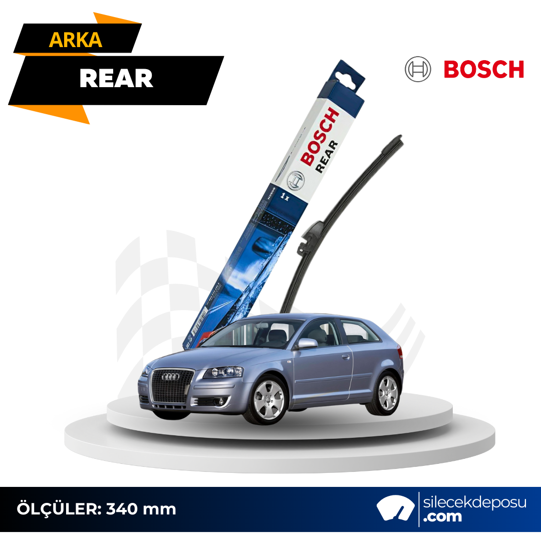 Audi A3 Arka Silecek 2005-2012