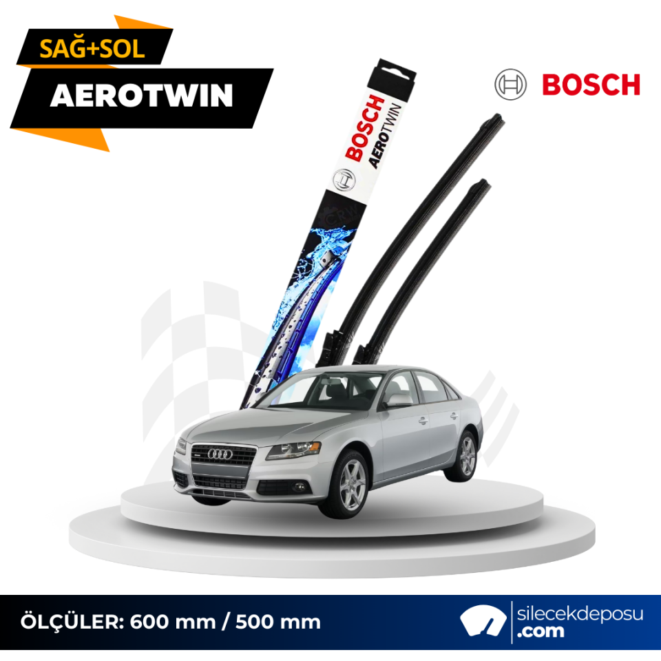 Audi A4 Ön Silecek 2008-2024 Bosch Aerotwin