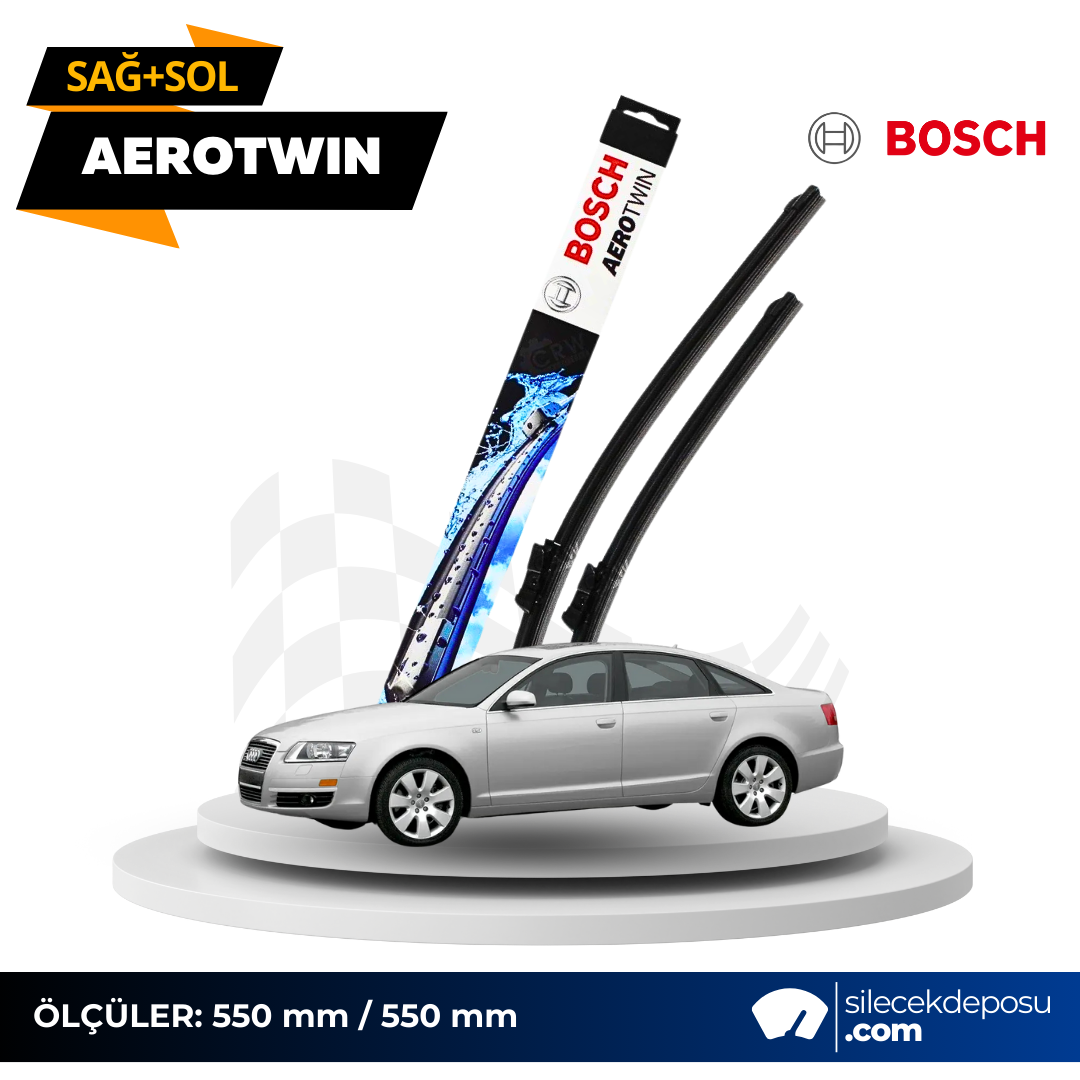 Audi A6 Ön Silecek 2005-2010 Bosch Aerotwin