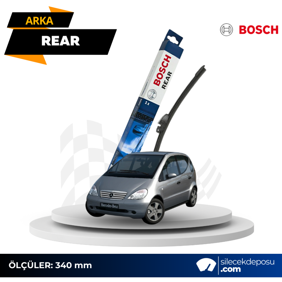 Mercedes A160 Arka Silecek 1998-2004 W168 Bosch H341
