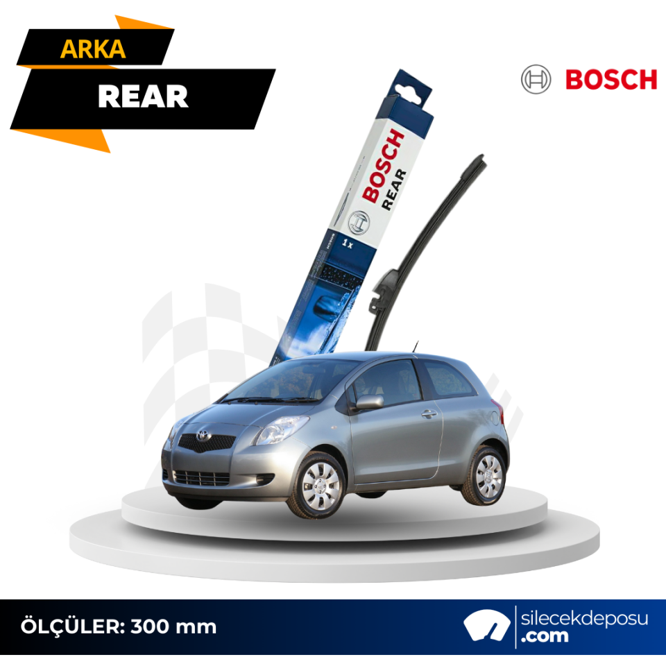 Toyota Yaris Arka Silecek 2006-2010 Bosch H304