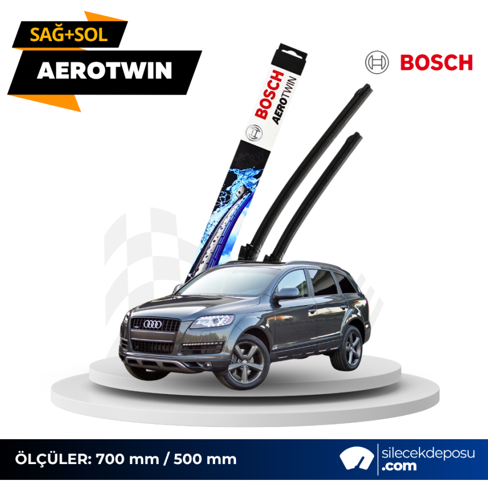 Audi Q7 Silecek 2015-2019 Bosch Aerotwin