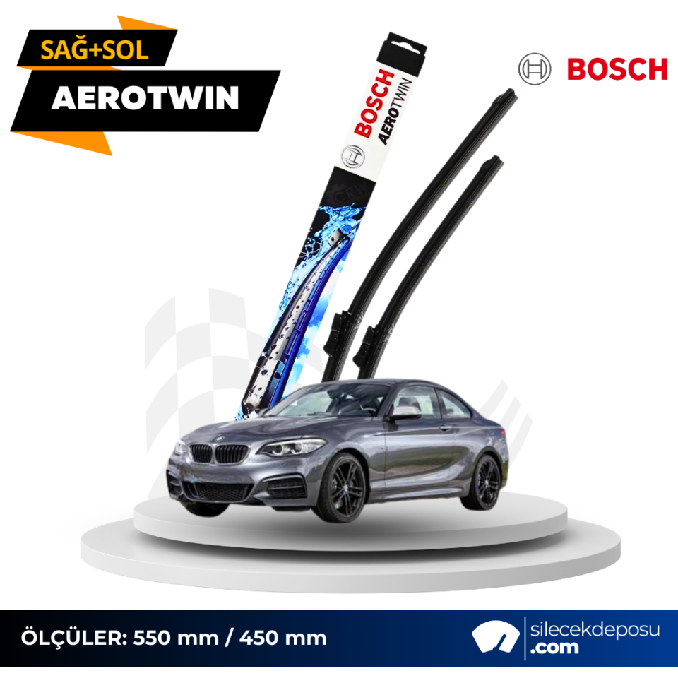 Bmw 2 Serisi Silecek 2014-2019 F22-F23 Bosch Aerotwin