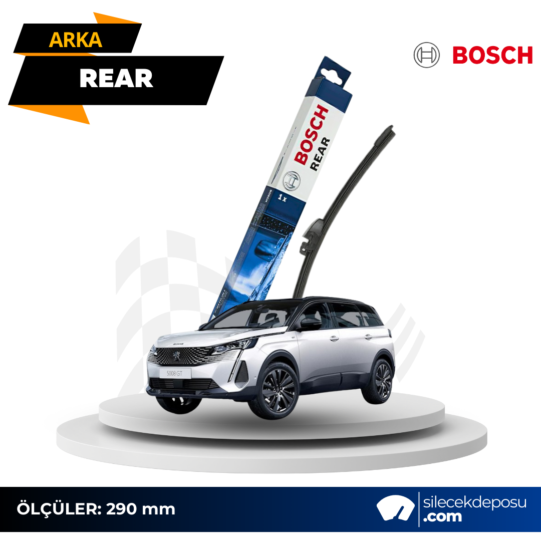 Peugeot 5008 Arka Silecek 2017-2024 Bosch H241