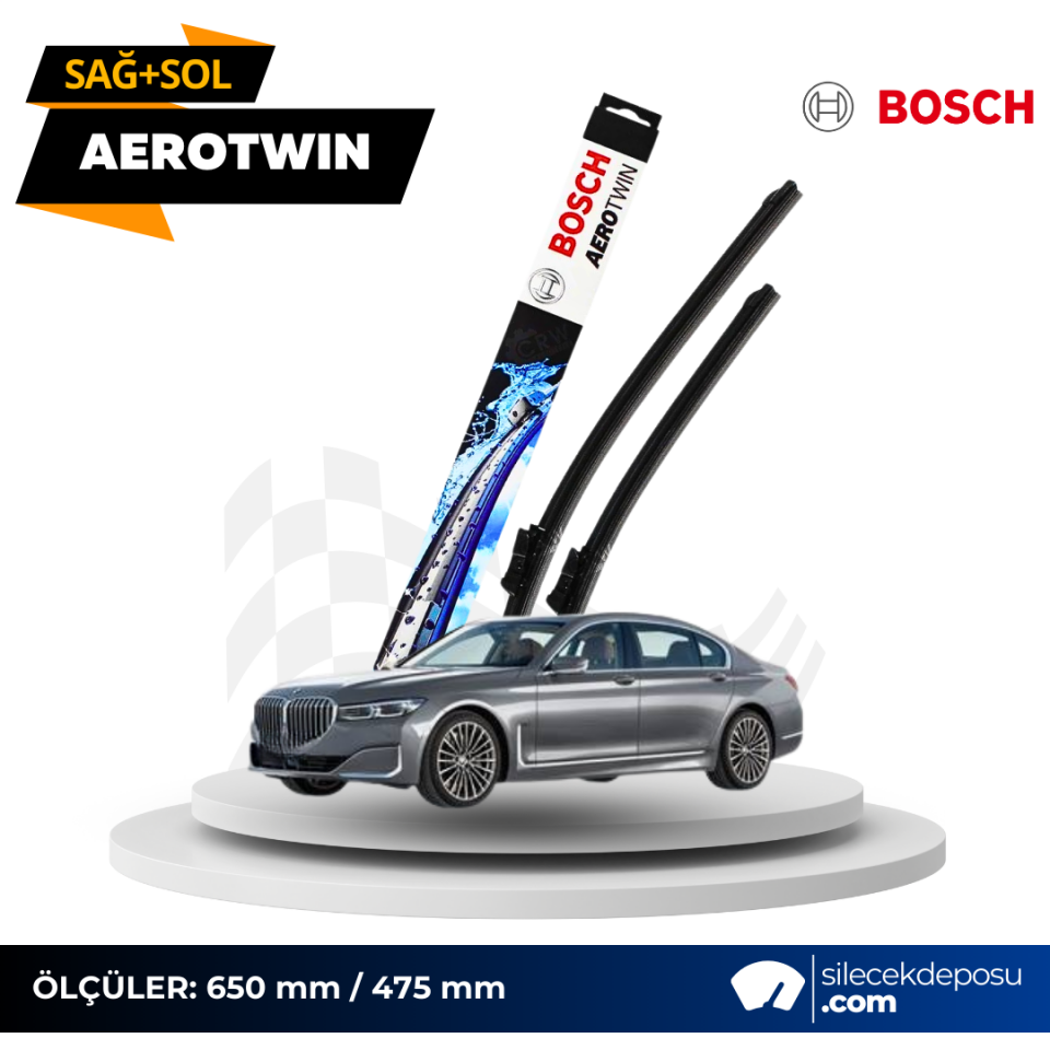 Bmw 7 Serisi Silecek 2016-2021 G11-G12 Bosch Aerotwin