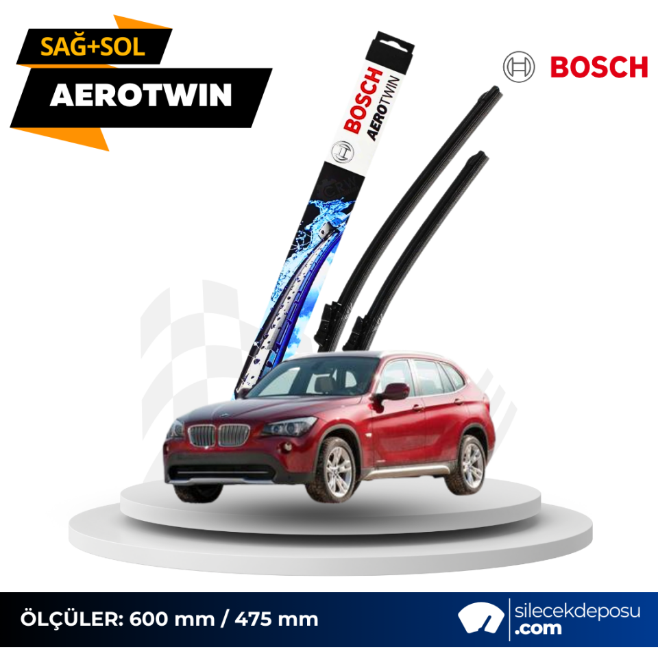 BMW X1 Silecek 2010-2015 E84 Bosch Aerotwin