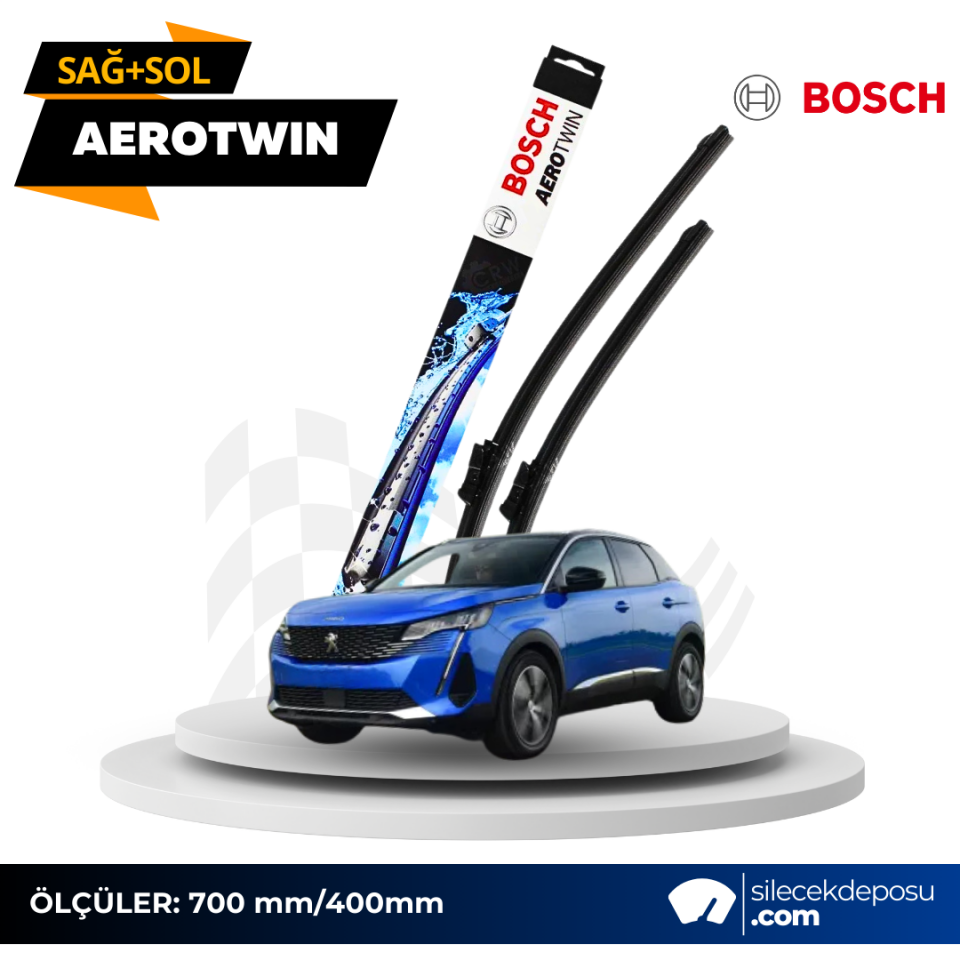 Peugeot 3008 Ön Silecek 2017-2024 Bosch Aerotwin A557S