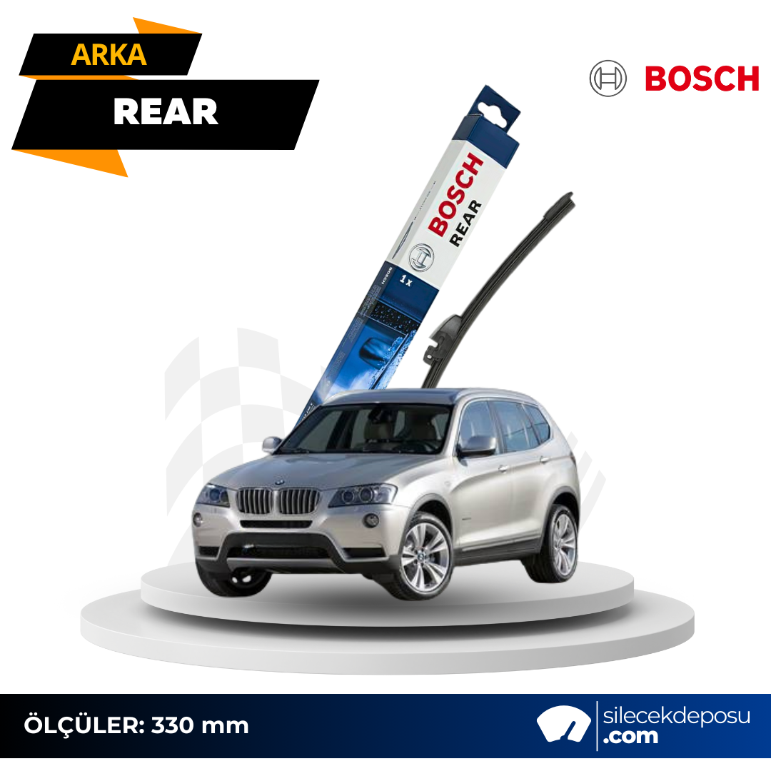 BMW X3 Arka Silecek 2011-2015 F25 Bosch Rear