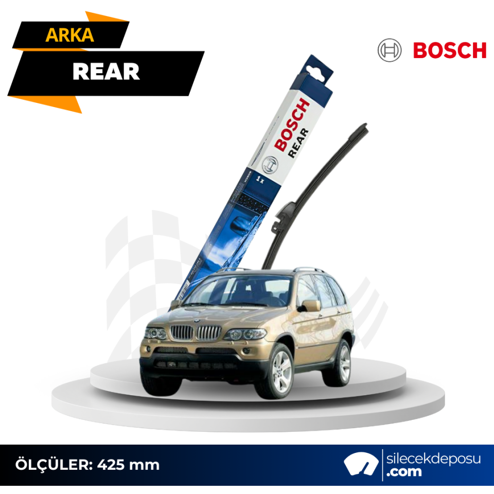 BMW X5 Arka Silecek 2000-2007 E53 Bosch Rear
