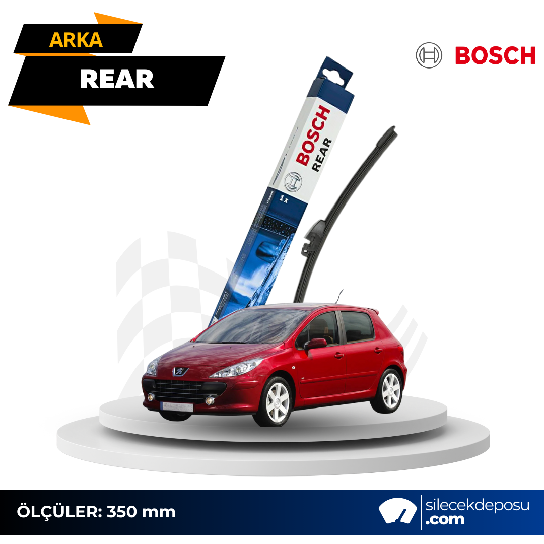 Peugeot 307 Arka Silecek 2005-2007 Bosch H353