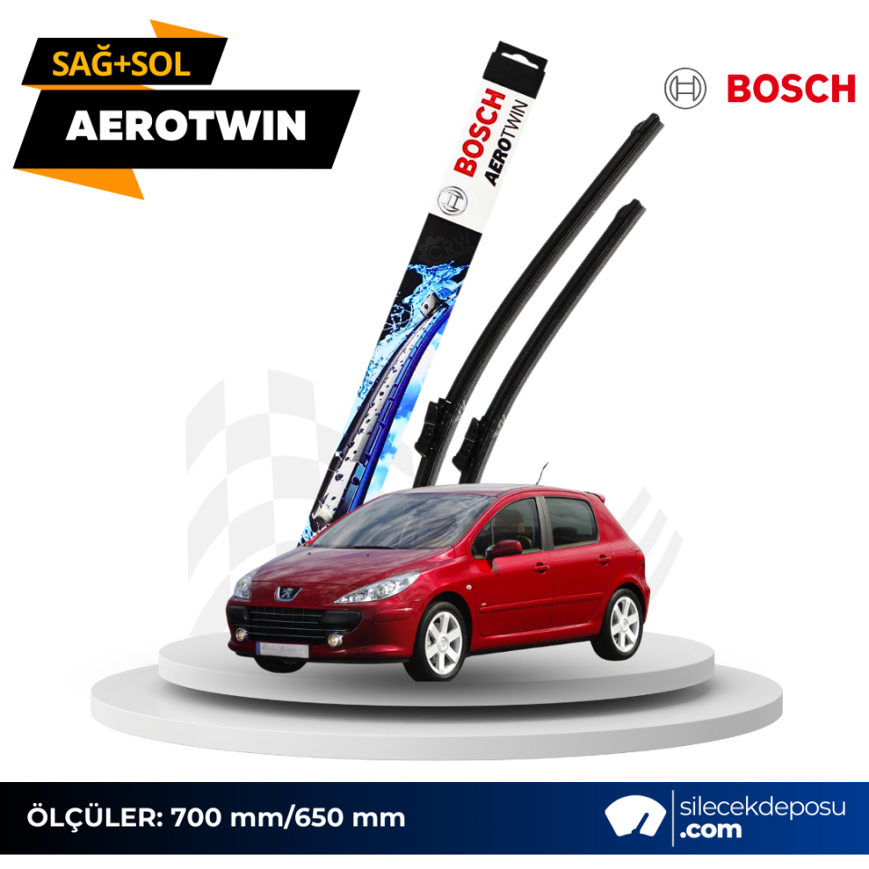 Peugeot 307 Ön Silecek 2005-2007 Bosch Aerotwin A100S
