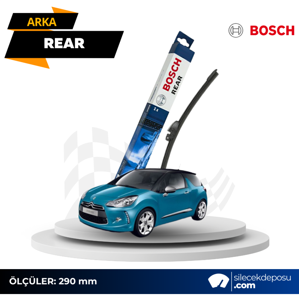 Citroen DS3 Arka Silecek 2010-2015 Bosch H840