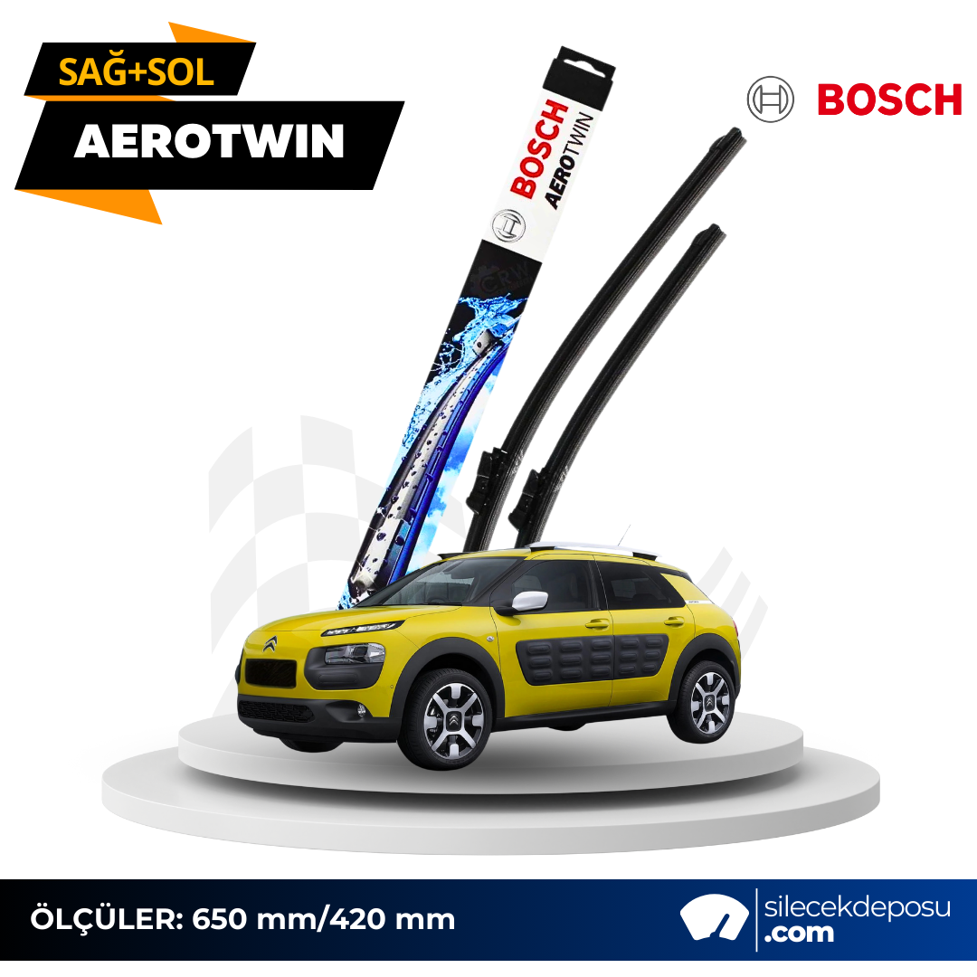 Citroen C4 Cactus Ön Silecek 2014-2020 Bosch Aerotwin A199S