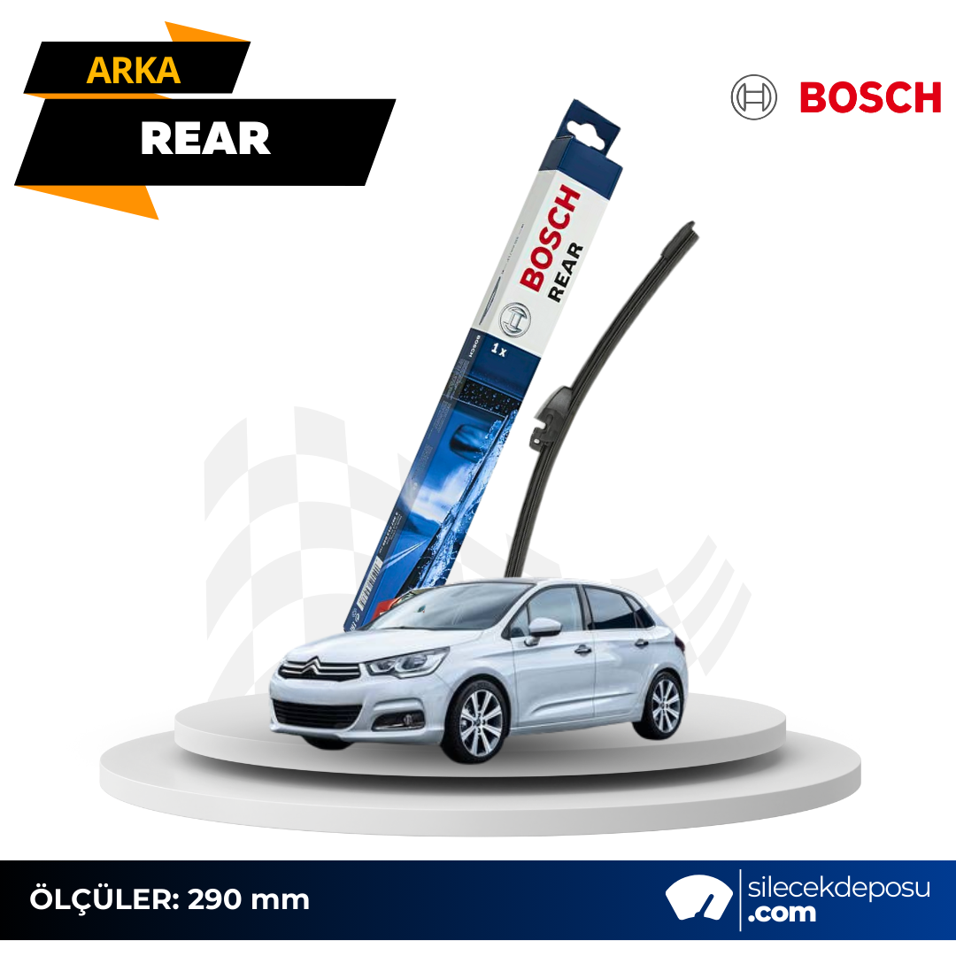 Citroen C4 Arka Silecek 2012-2017 Bosch H840