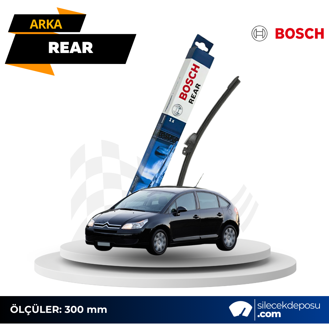 Citroen C4 Arka Silecek 2005-2010 Bosch H304