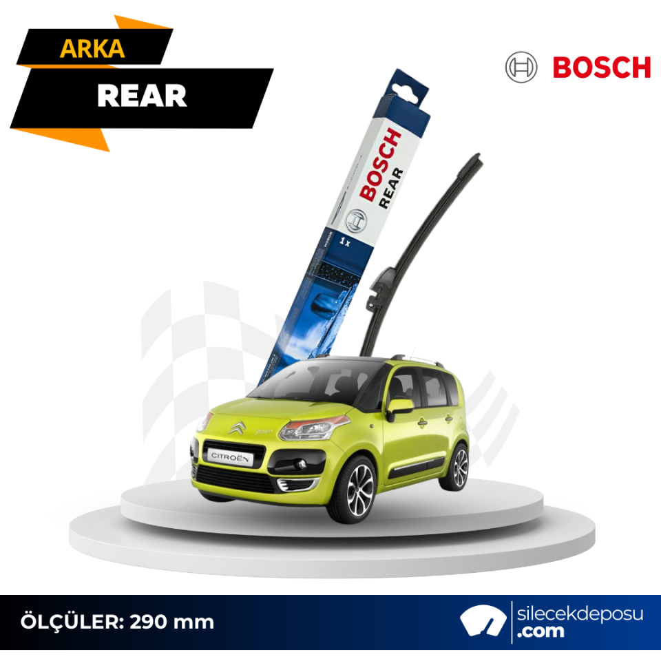 Citroen C3 Picasso Arka Silecek 2011-2014 Bosch H840