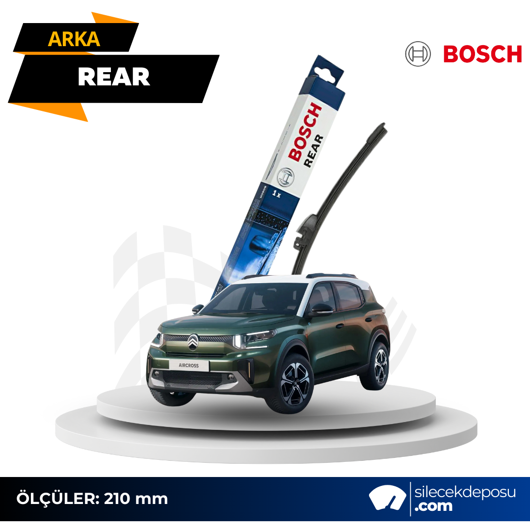 Citroen C3 AirCross Arka Silecek 2017-2024 Bosch Aerotwin H210