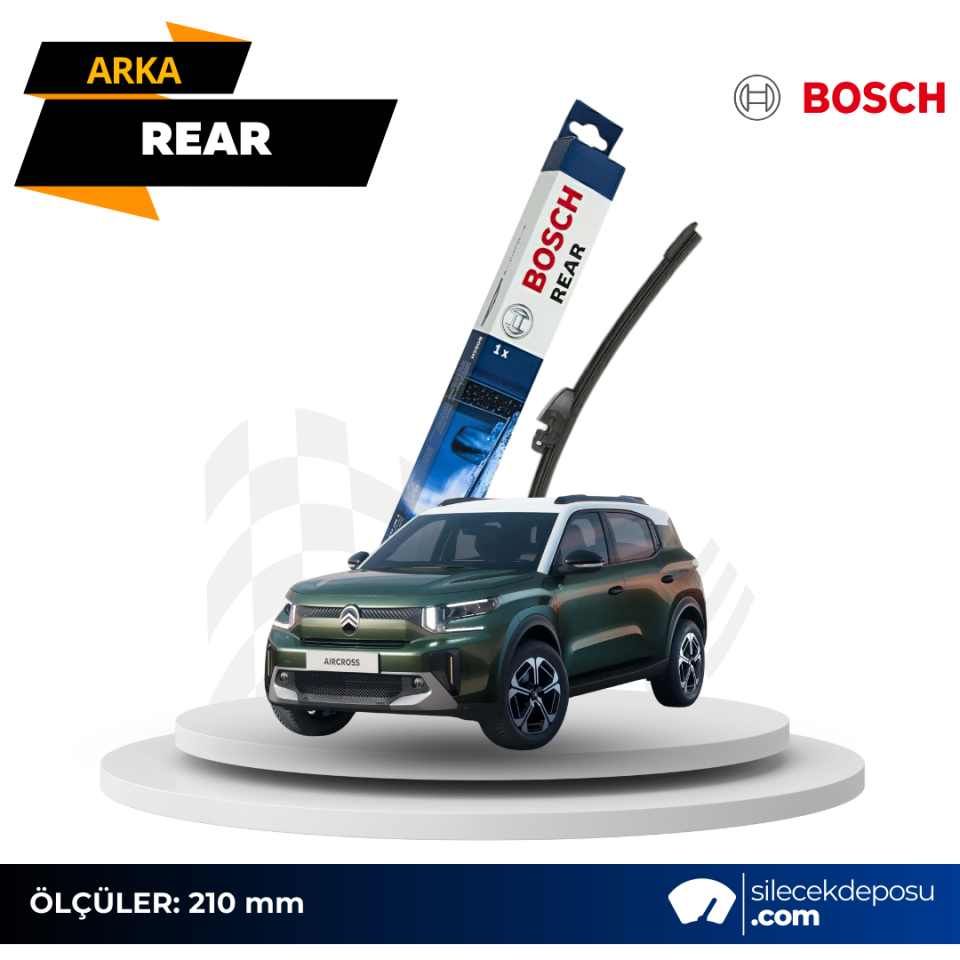 Citroen C3 AirCross Arka Silecek 2017-2024 Bosch Aerotwin H210