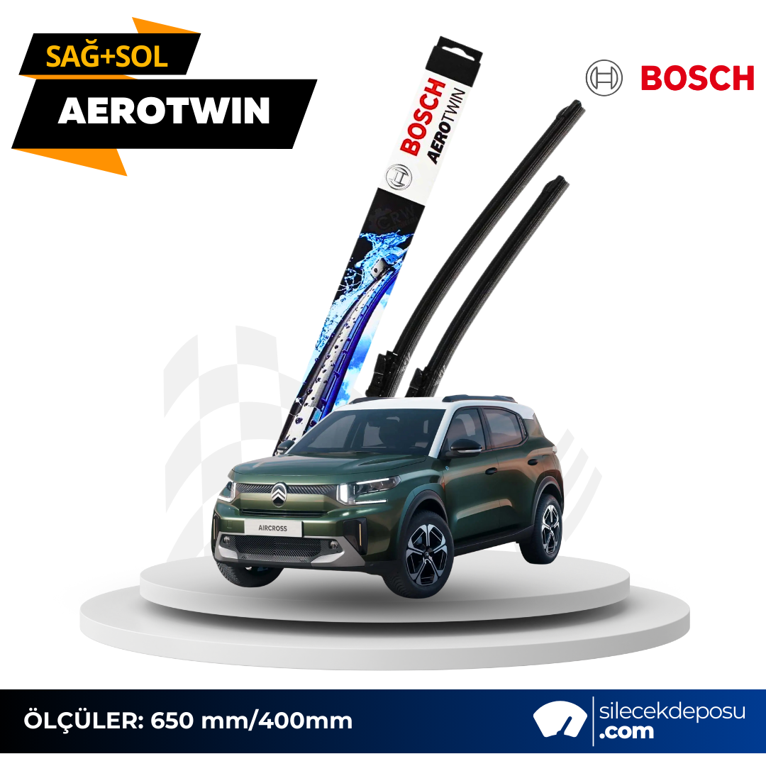 Citroen C3 AirCross Ön Silecek 2017-2024 Bosch Aerotwin A945S