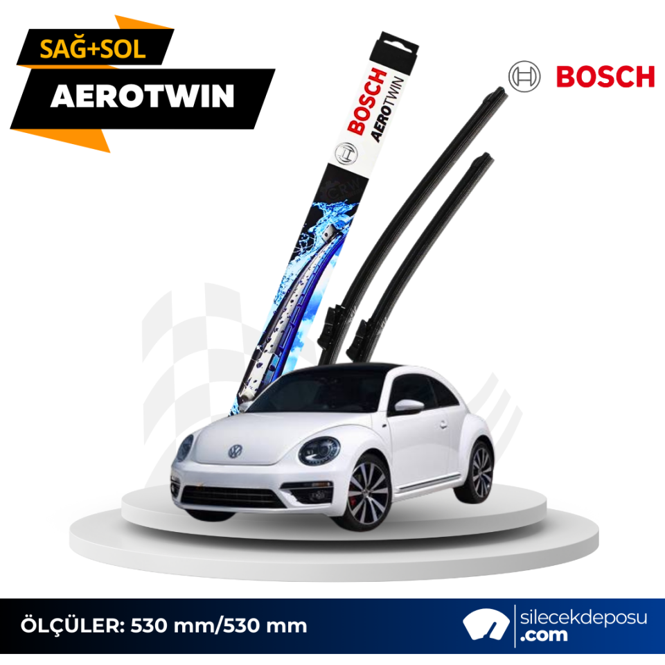 Volkswagen Beetle Silecek 2011-2018 Bosch Aerotwin