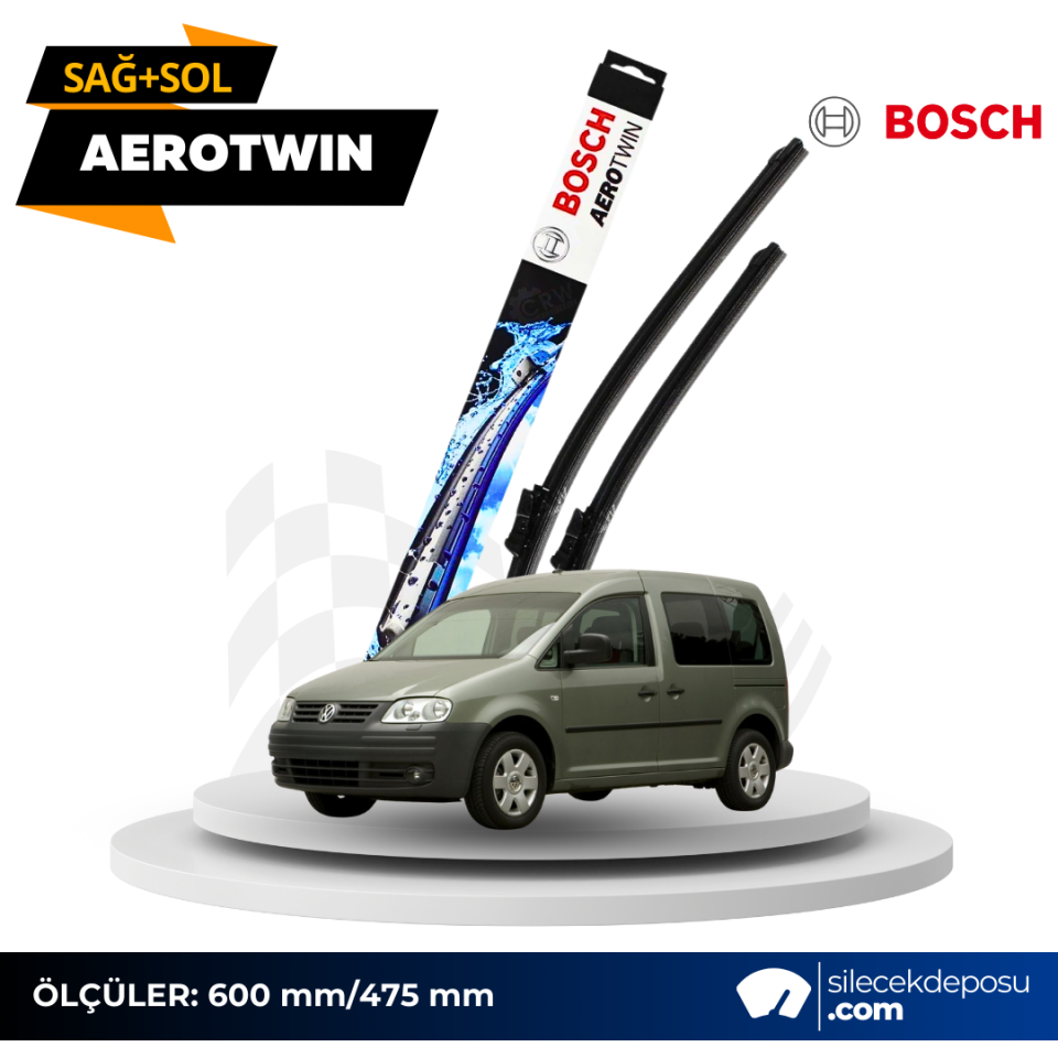 Volkswagen Caddy Silecek 2004-2006 Bosch Aerotwin