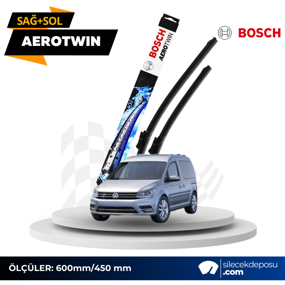 Volkswagen Caddy Silecek 2018-2020 Bosch Aerotwin