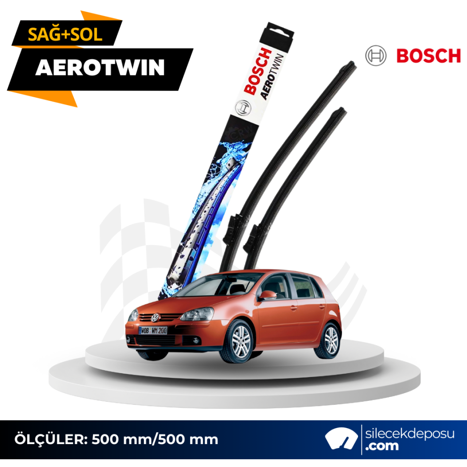 Volkswagen Golf 5 Silecek 2006-2009 Bosch Aerotwin