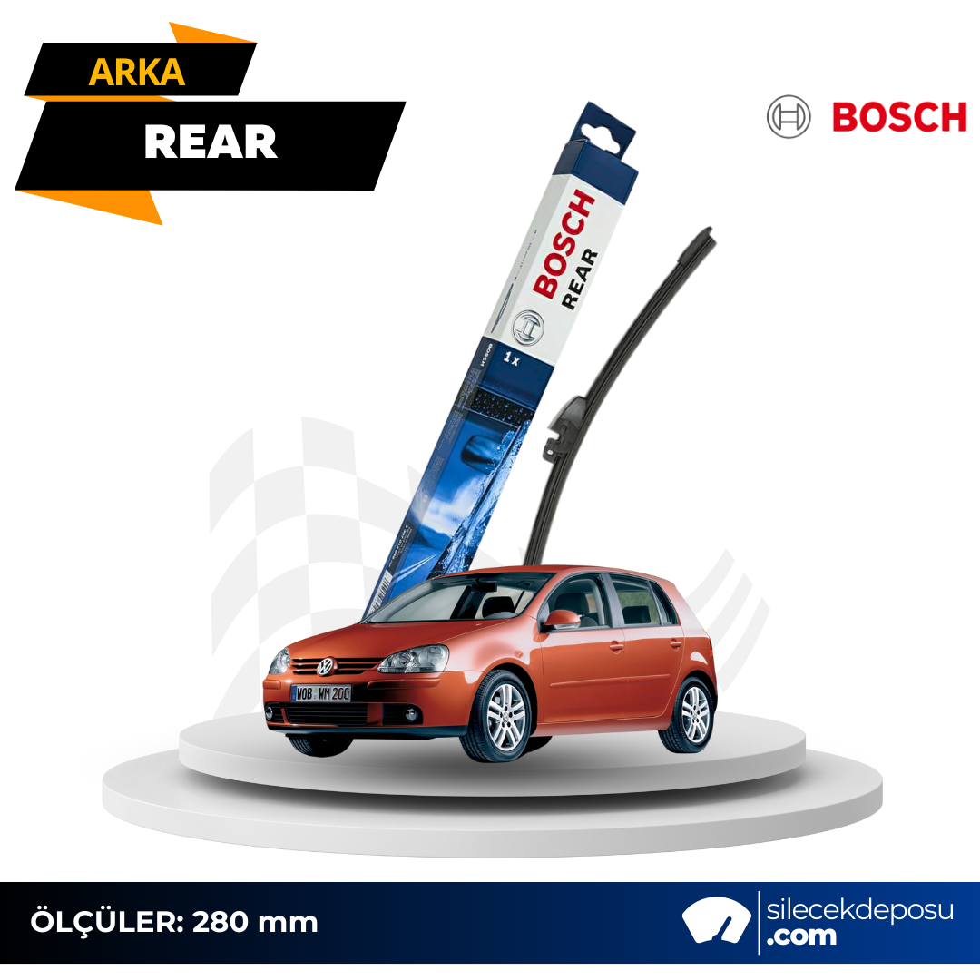 Volkswagen Golf 5 Arka Silecek 2006-2009 Bosch