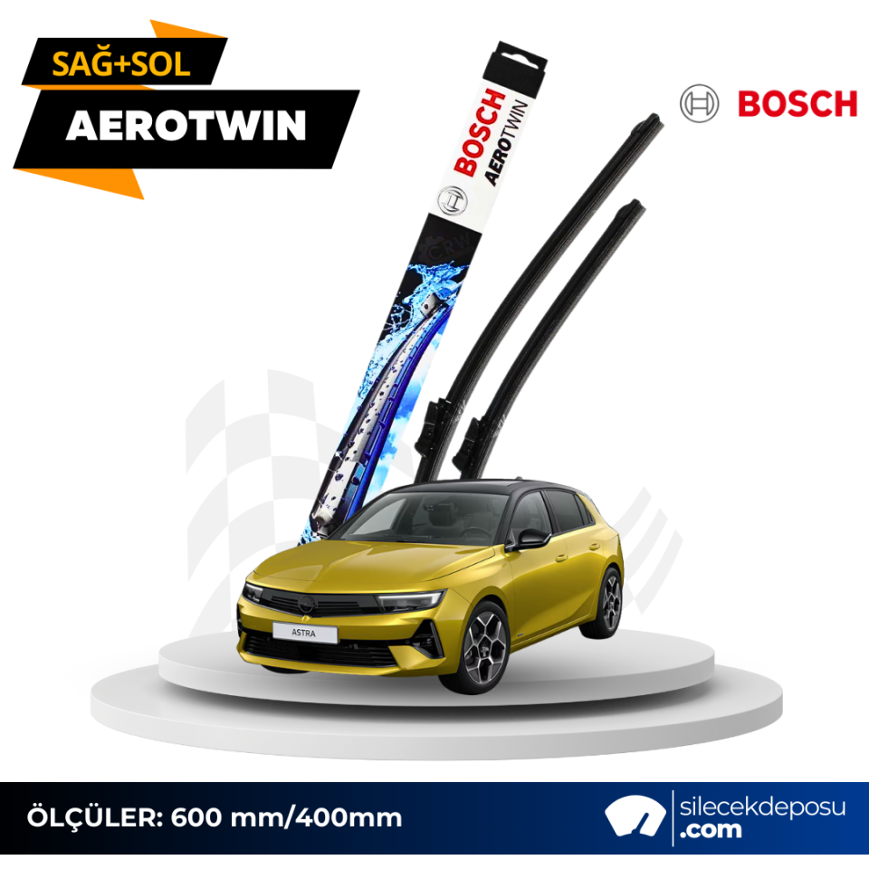 Opel Astra L Ön Silecek 2022-2026 Bosch Aerotwin A555S