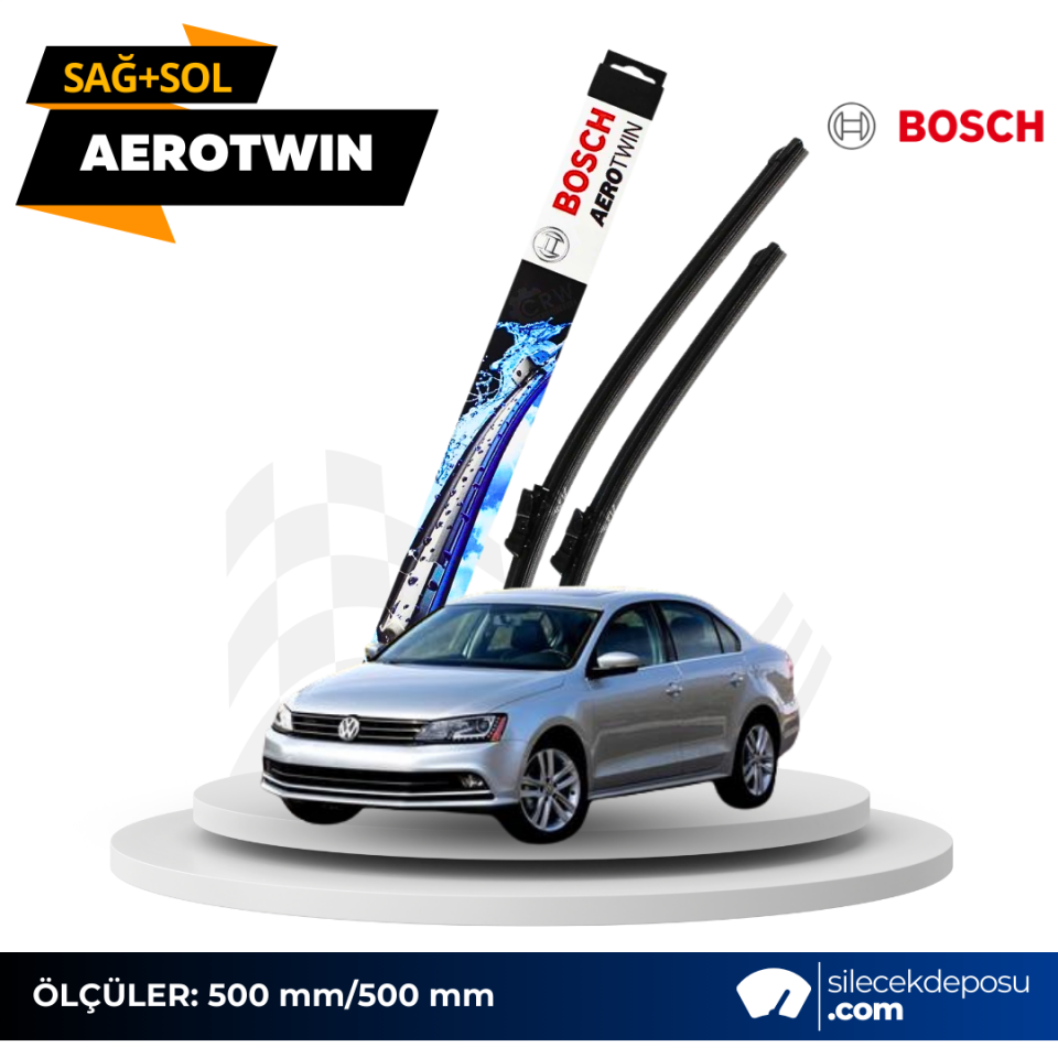 Volkswagen Jetta Silecek 2011-2019 Bosch Aerotwin