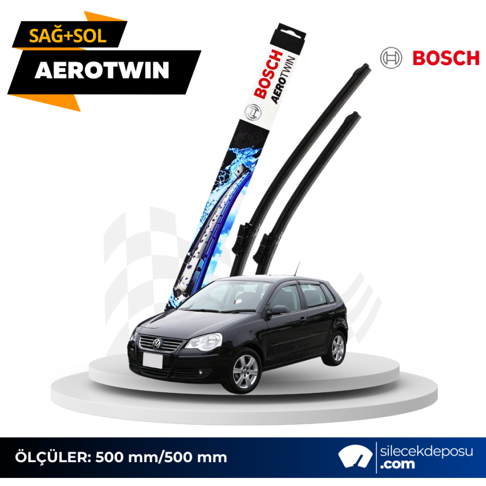 Volkswagen Polo Silecek 2005-2009 Bosch Aerotwin