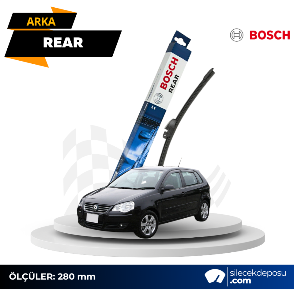 Volkswagen Polo Arka Silecek 2005-2009 Bosch