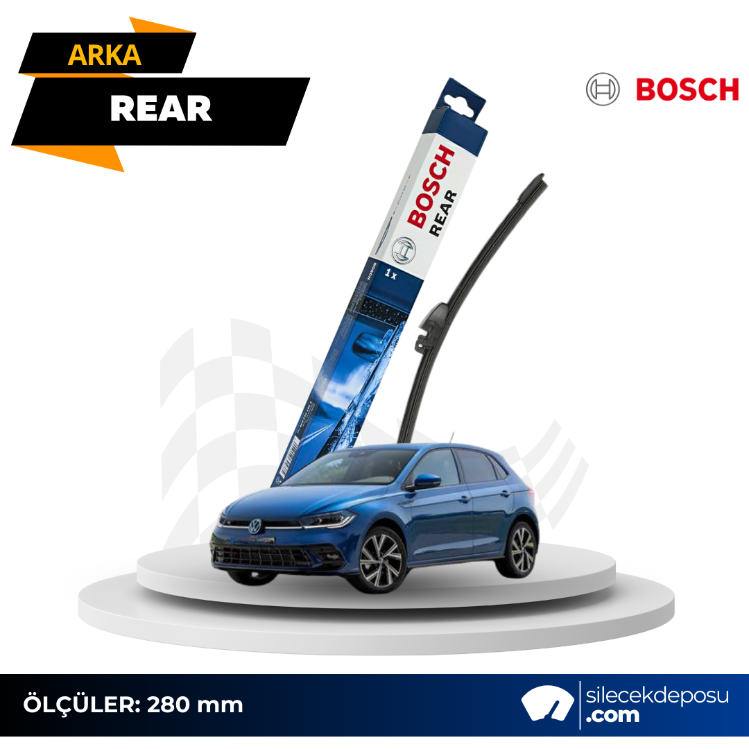 Volkswagen Polo Arka Silecek 2018-2024 Bosch