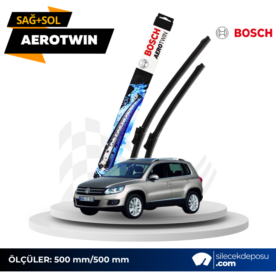 Volkswagen Tiguan Silecek 2007-2015 Bosch Aerotwin