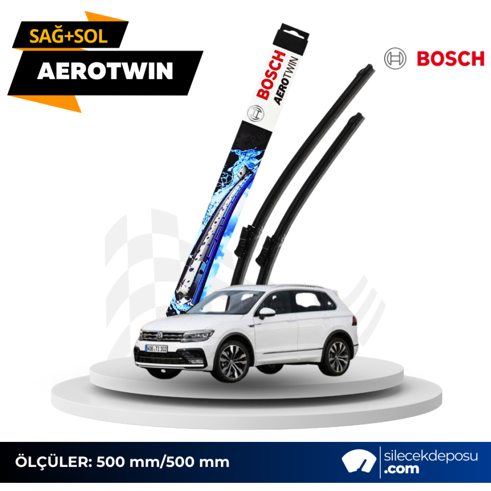 Volkswagen Tiguan Silecek 2016-2023 Bosch Aerotwin