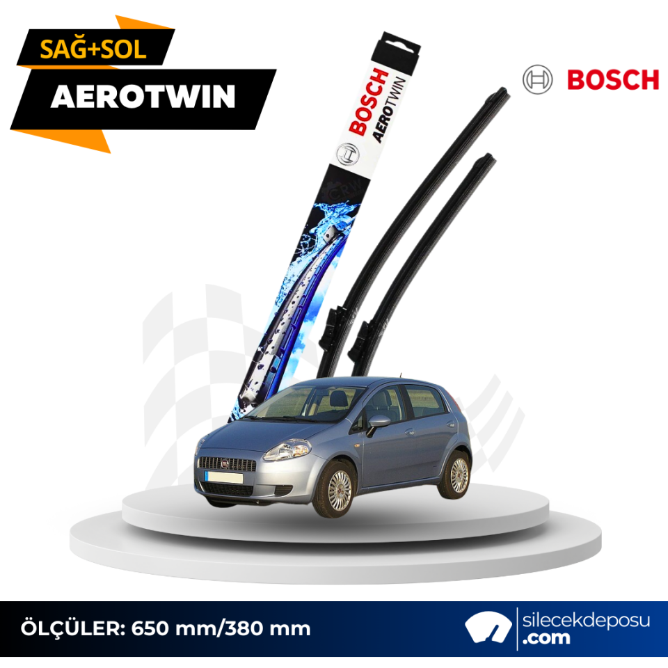 Fiat Grande Punto Ön Silecek 2005-2014 Bosch Aerotwin AM466S