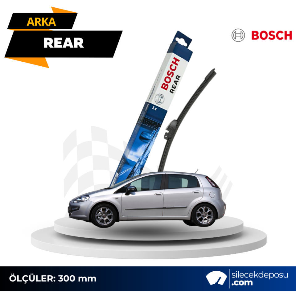 Fiat Punto Arka Silecek 2009-2014 Bosch H301
