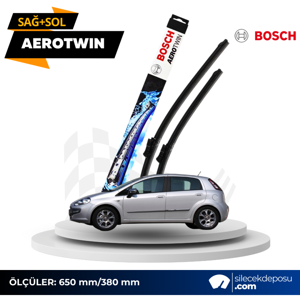 Fiat Punto Evo Ön Silecek 2009-2014 Bosch Aerotwin AM466S