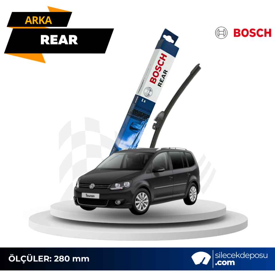 Volkswagen Touran Arka Silecek 2010-2014 Bosch