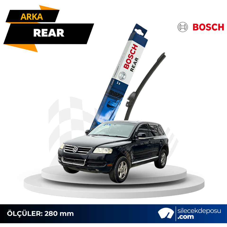 Volkswagen Touareg Arka Silecek 2003-2006 Bosch