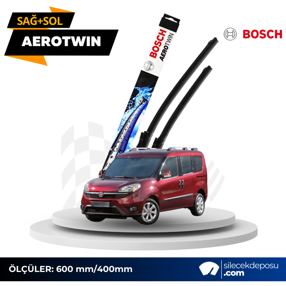 Fiat Doblo Ön Silecek 2011-2022 Bosch Aerotwin A295S
