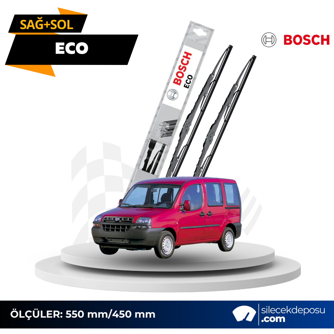Fiat Doblo Ön Silecek 2000-2010 Bosch Eco 55C/45C