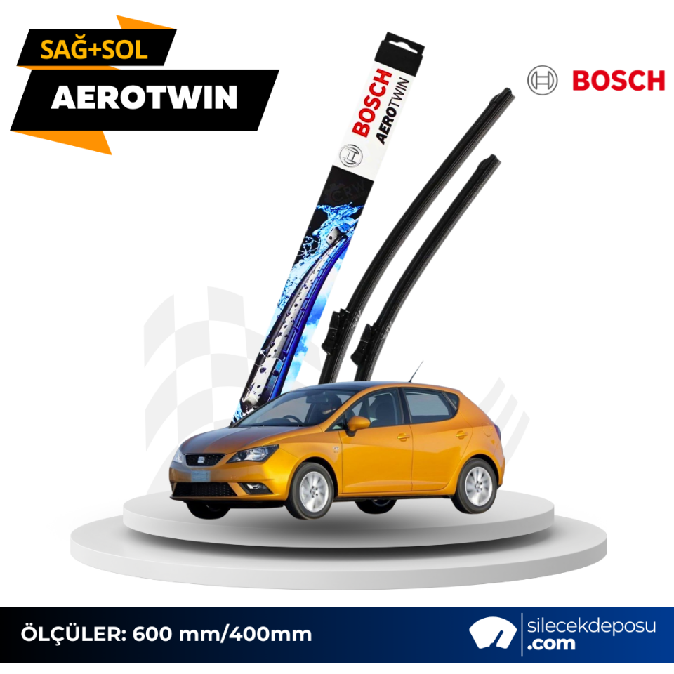 Seat İbiza Ön Silecek 2009-2016 Bosch Aerotwin
