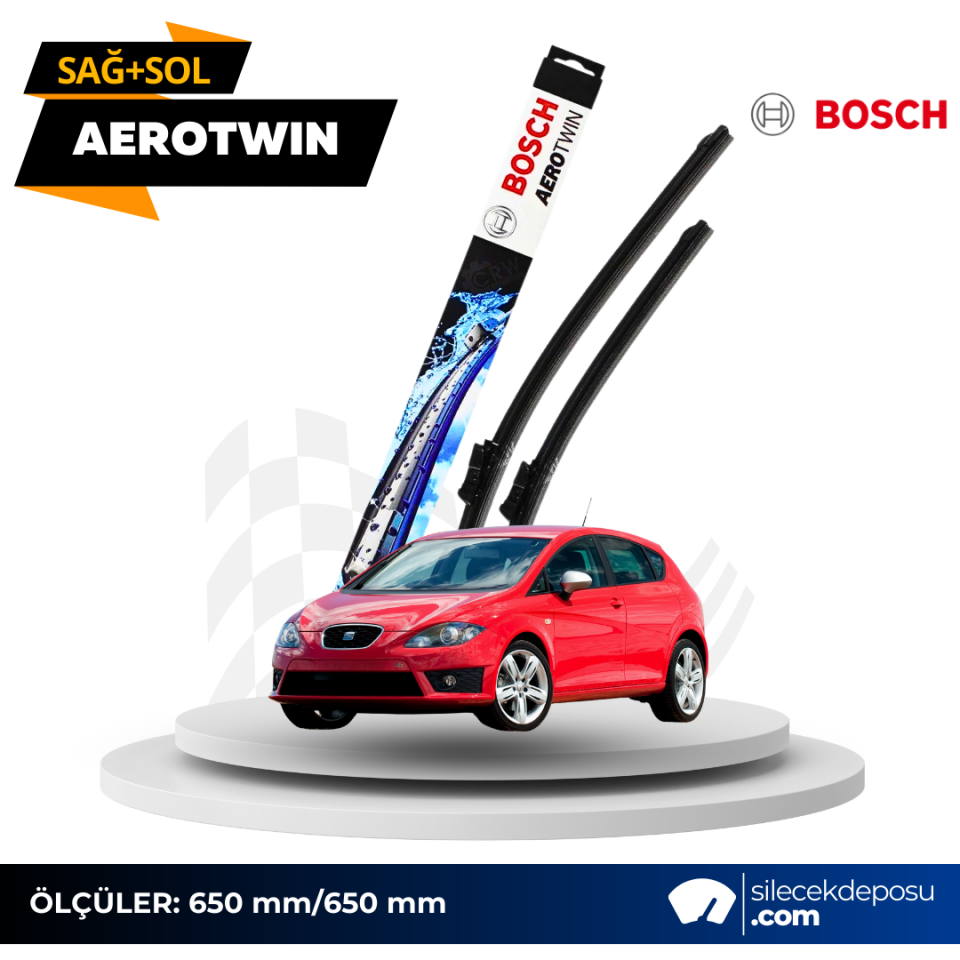 Seat Leon Ön Silecek  2009-2012 Bosch Aerotwin