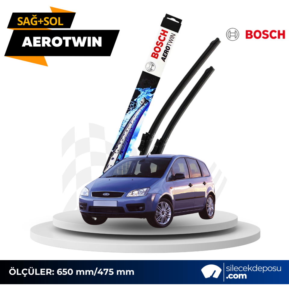 Ford C-Max Ön Silecek 2003-2010 Bosch Aerotwin