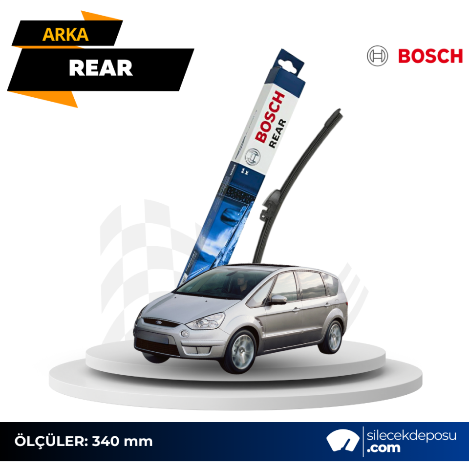 Ford S-Max Arka Silecek 2006-2008 Bosch